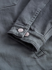 Blue Denim Trucker Jacket - Image 10 of 10