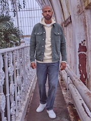 Blue Denim Trucker Jacket - Image 2 of 10