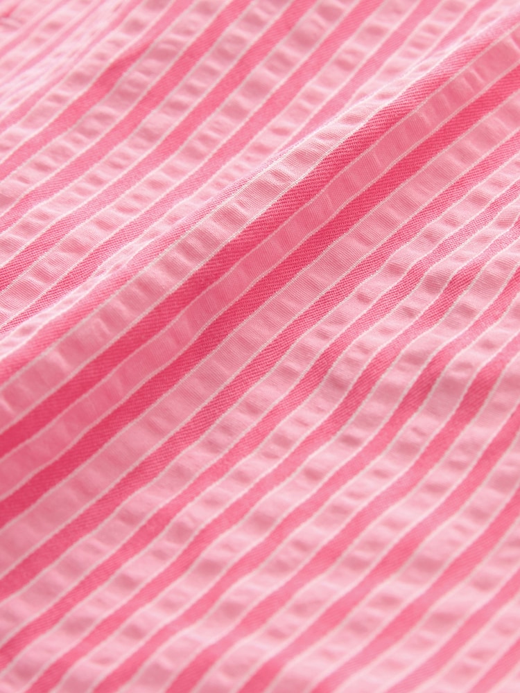 Pink Boy Textured Stripe Tie Waist Shorts - Image 6 of 6