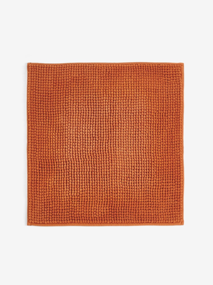 Burnt Orange Bobble Bath Mat - Image 3 of 4