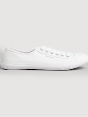 Superdry White Low Pro Trainers - Image 3 of 8