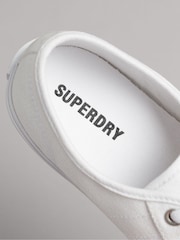 Superdry White Low Pro Trainers - Image 7 of 8