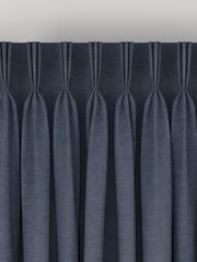Indigo Blue Soho Made To Measure Curtains - Image 5 of 8