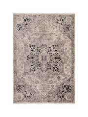 Asiatic Rugs Grey Sovereign Vintage Floral Rug - Image 2 of 4