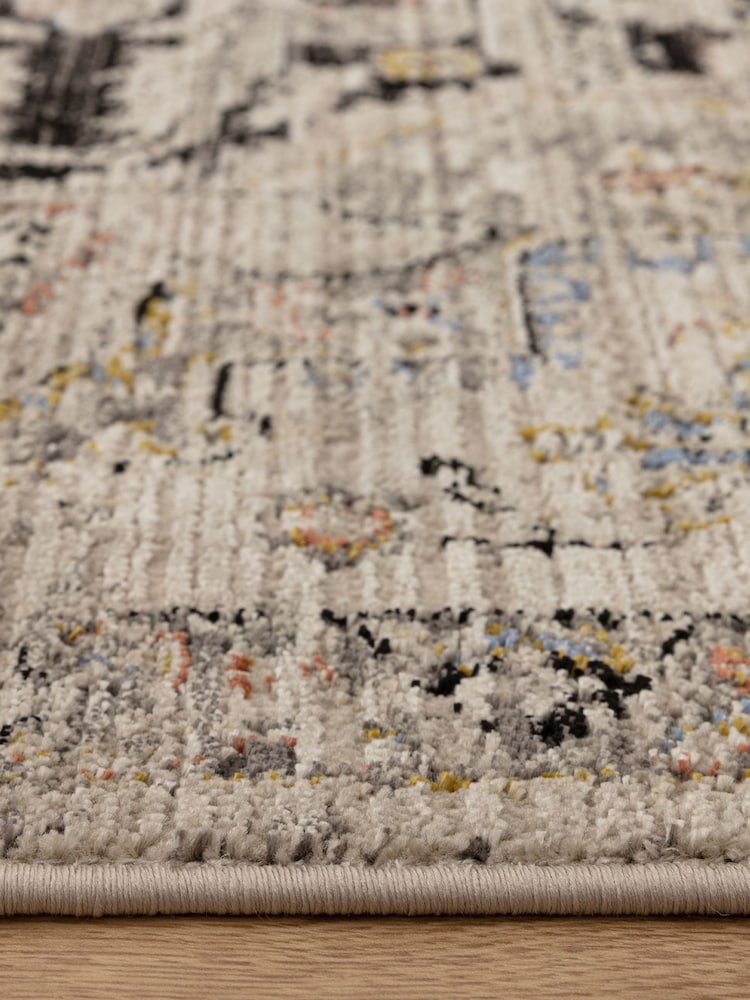 Asiatic Rugs Grey Sovereign Vintage Floral Rug - Image 8 of 8
