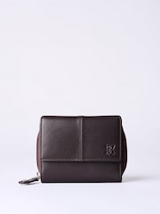 초콜릿 브라운 - Lakeland Leather Colby Small 지갑 - 5의 이미지 1