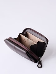 초콜릿 브라운 - Lakeland Leather Colby Small 지갑 - 5의 이미지 4
