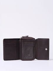초콜릿 브라운 - Lakeland Leather Colby Small 지갑 - 5의 이미지 5