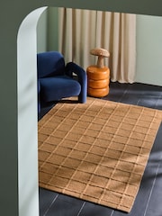 MADE.COM Natural Lennon Woven Jute Rug - Image 1 of 4