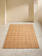 MADE.COM Natural Lennon Woven Jute Rug - Image 2 of 4