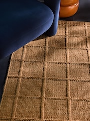 MADE.COM Natural Lennon Woven Jute Rug - Image 3 of 4