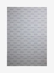 MADE.COM Blue Cowley Woven Wool Rug - Image 5 of 5
