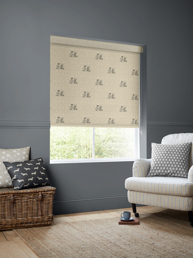 Emily Bond Linen Millie Made to Measure Roller Blinds - Image 2 of 6