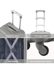 Flight Knight 55x35x25cm 4 Wheel ABS Hard Case Cab Luggage - Image 4 of 7