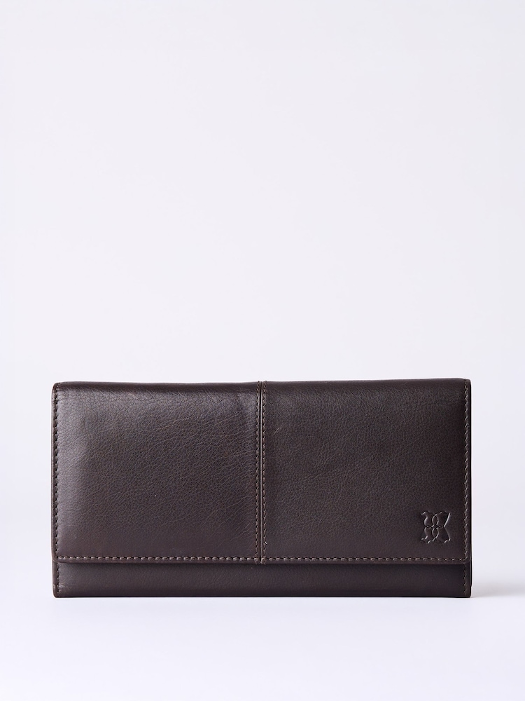 Lakeland Leather Chocolate Brown Colby Wallet - Image 1 of 4 Lakeland Leather Chocolate Brown Colby Wallet - Image 1 of 4