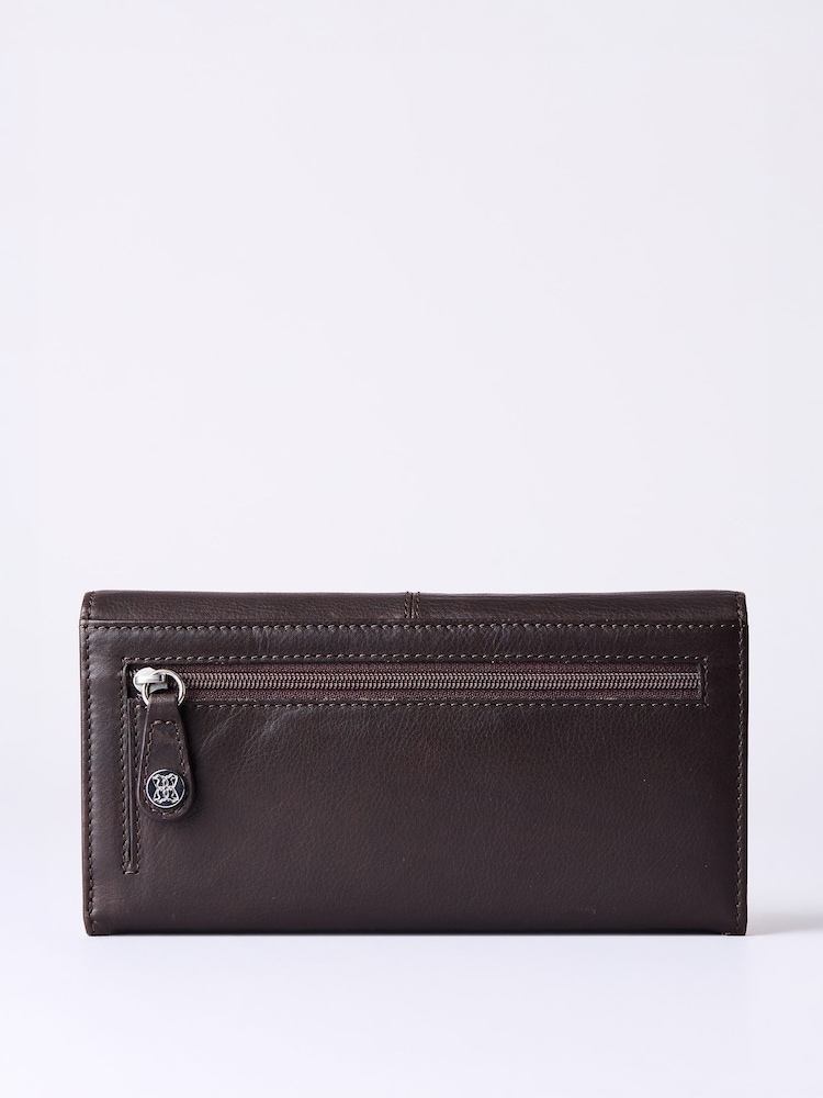 Lakeland Leather Chocolate Brown Colby Wallet - Image 2 of 4 Lakeland Leather Chocolate Brown Colby Wallet - Image 2 of 4