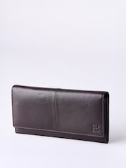 Lakeland Leather Chocolate Brown Colby Wallet - Image 4 of 4