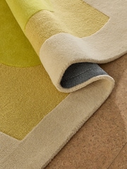 MADE.COM Yellow Kinney Wool Rug - Image 5 of 6