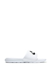 Nike White/Black Victori One Sliders - Image 1 of 1