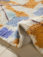 MADE.COM Multi Simone Wool Berber Rug - Image 4 of 6