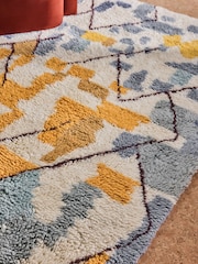 MADE.COM Multi Simone Wool Berber Rug - Image 5 of 6