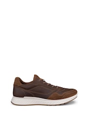 Ecco Brown Exostride Trainers - Image 1 of 2