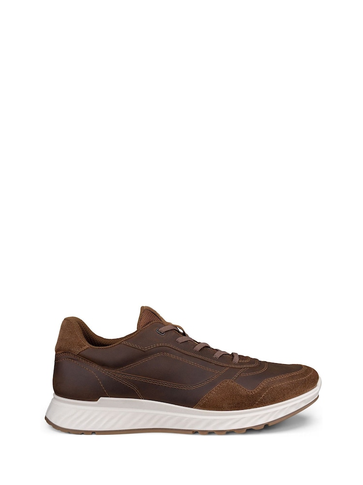 Ecco Brown Exostride Trainers - Image 1 of 2 Ecco Brown Exostride Trainers - Image 1 of 2