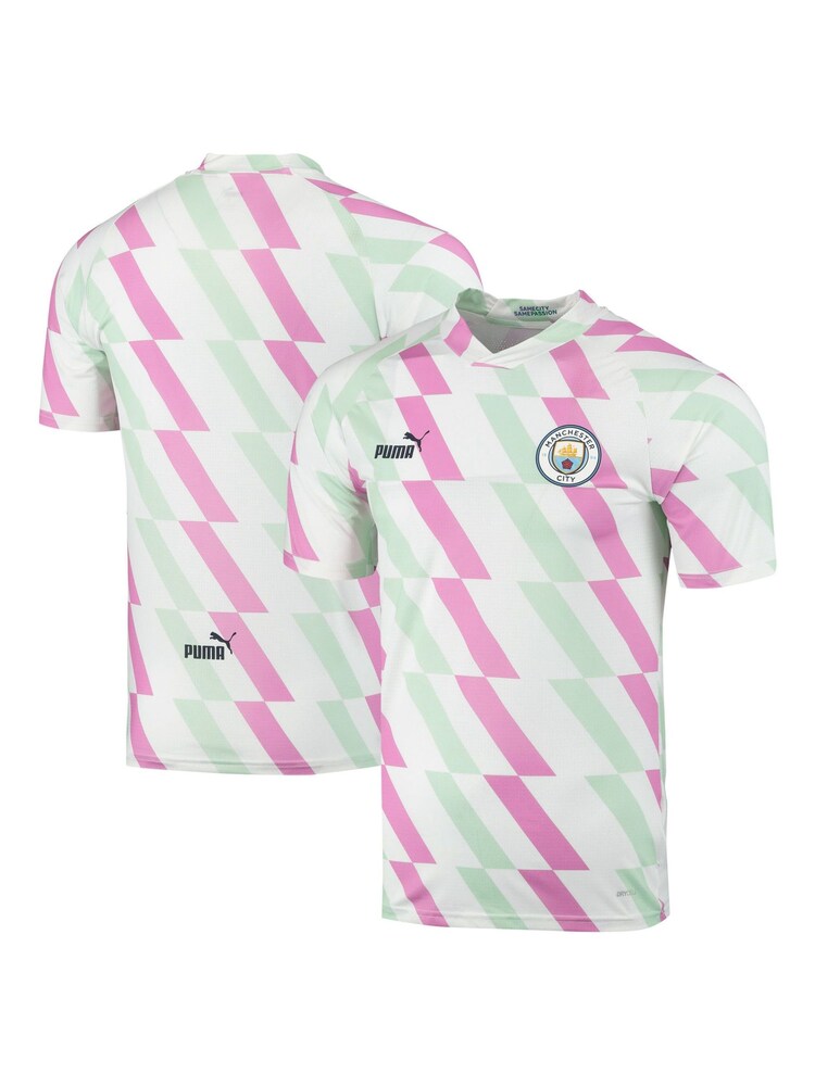 Fanatics Manchester City Prematch White Jersey - Image 1 of 3