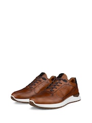 Ecco Brown Astir Neo Trainers - Image 3 of 4
