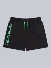 Animal Black Voyage Kids Recycled Boardshorts - Image 1 of 5