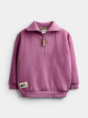 JoJo Maman Bébé Unisex Φούτερ μπλούζες με μισό φερμουάρ - Εικόνα 1 από 4