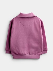 JoJo Maman Bébé Unisex Φούτερ μπλούζες με μισό φερμουάρ - Εικόνα 2 από 4