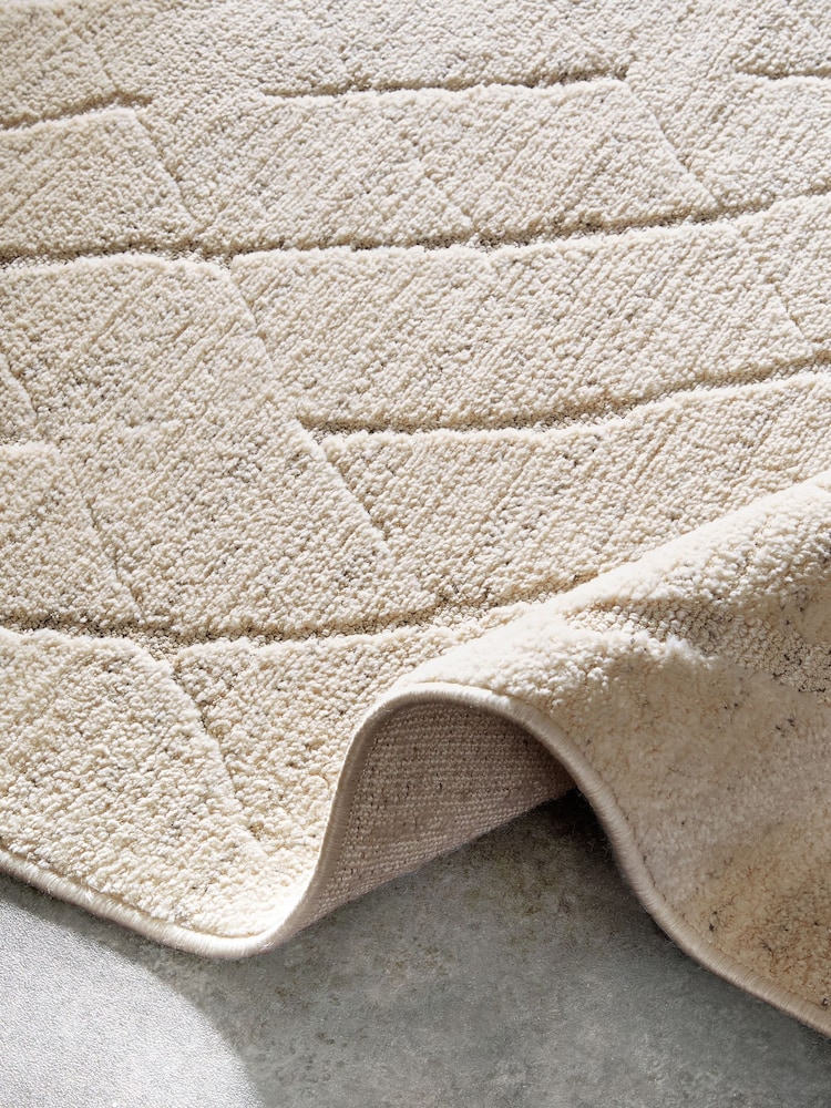 MADE.COM Cream Roya Rug - Image 6 of 6 MADE.COM Cream Roya Rug - Image 6 of 6