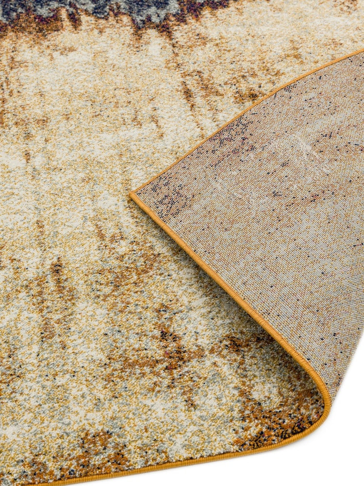 Asiatic Rugs Orange Nova Distress Rug - Image 6 of 6