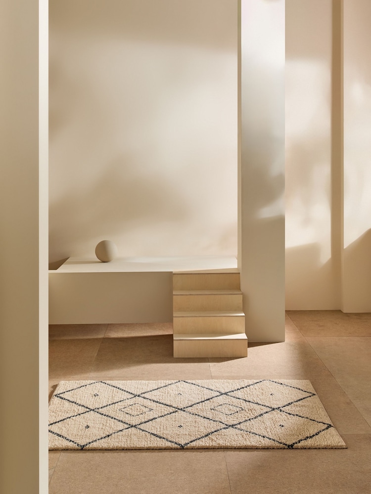 MADE.COM Natural Mona Wool Berber Rug - Image 2 of 7
