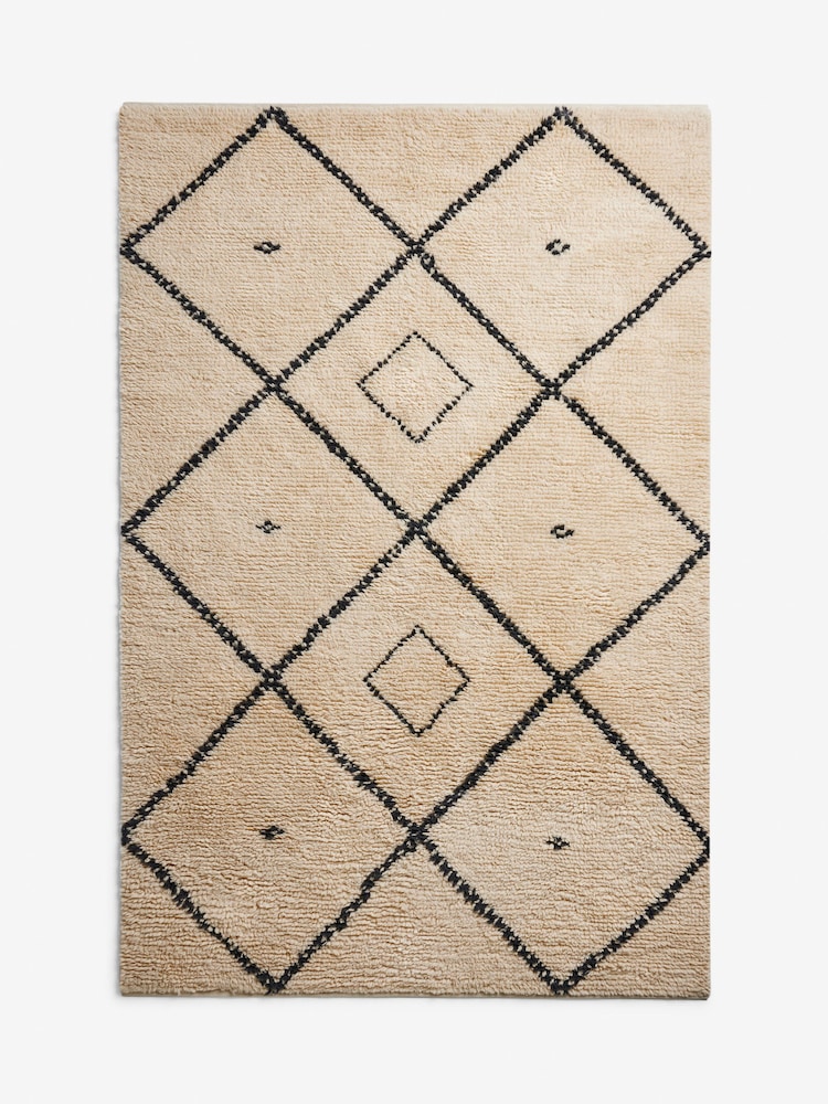 MADE.COM Natural Mona Wool Berber Rug - Image 7 of 7