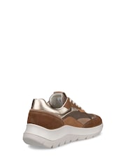 Ecco Brown Valerie Trainers - Image 3 of 4