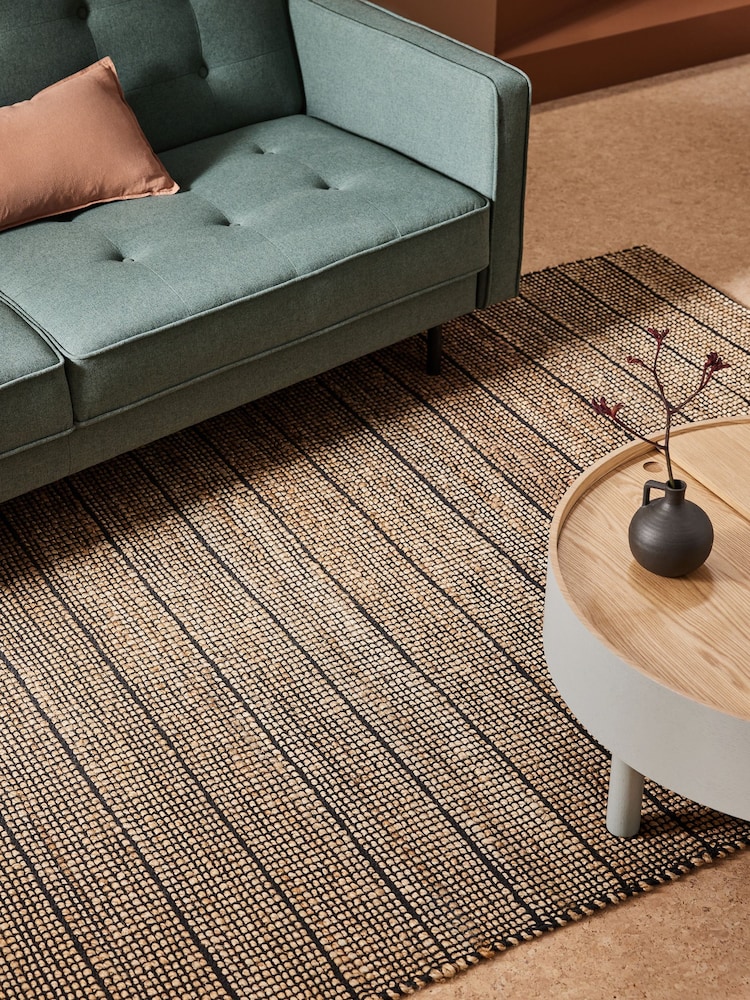 MADE.COM Natural Hurley Woven Jute Rug - Image 1 of 5 MADE.COM Natural Hurley Woven Jute Rug - Image 1 of 5