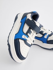 Blue White Elastic Lace Trainers - Image 8 of 8