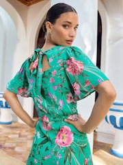 V&A | Love & Roses платья с ассиметричным низом и принтом - Image 2 of 4