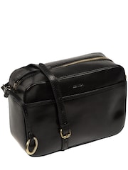 Negro - Bandolera de piel Meadow de Conkca - Imagen 5 de 6
