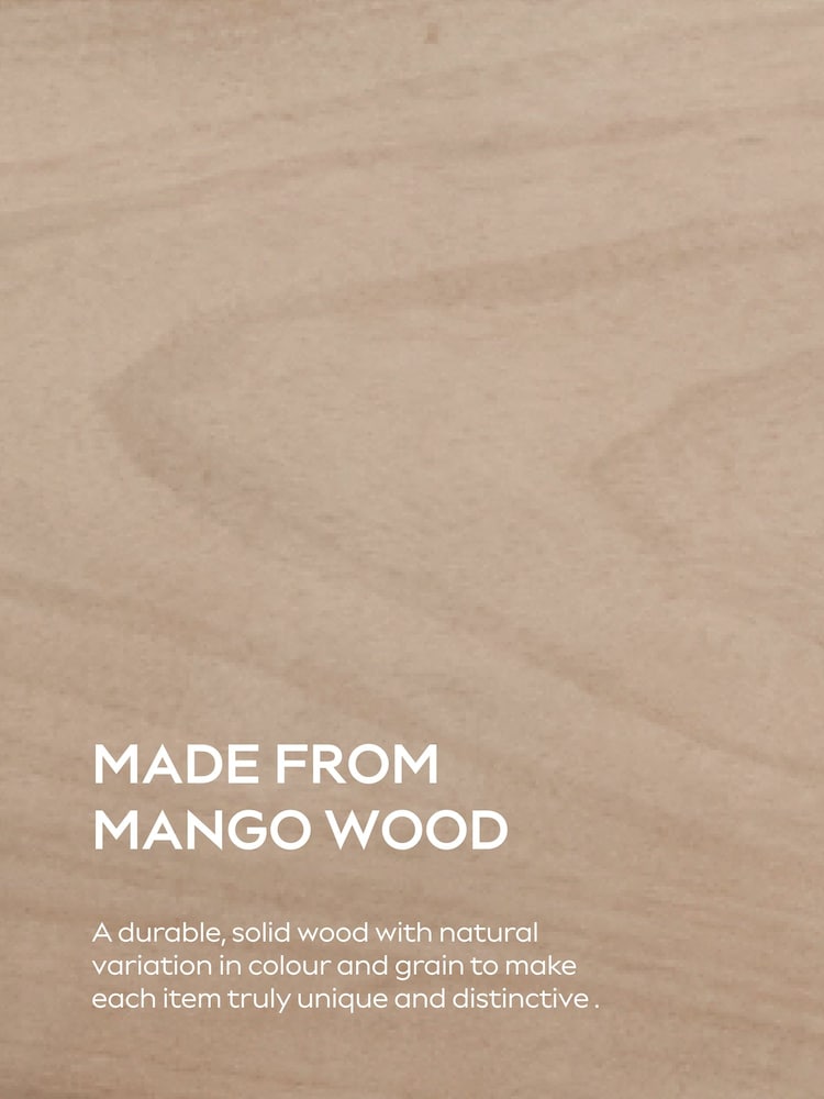 Light Natural Sadie Solid Mango Wood 2 Drawer Wide Bedside Table - Image 10 of 10 Light Natural Sadie Solid Mango Wood 2 Drawer Wide Bedside Table - Image 10 of 10