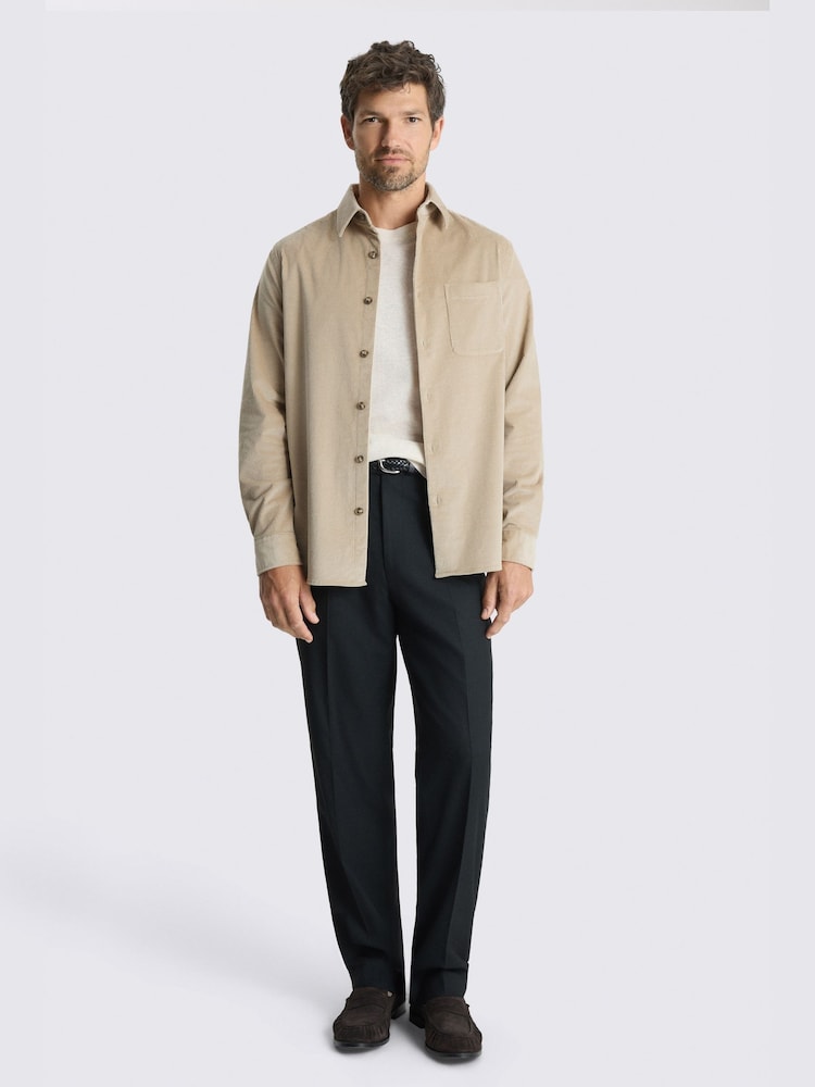 MOSS Natural Cotton Blend Corduroy Overshirt - Image 2 of 3