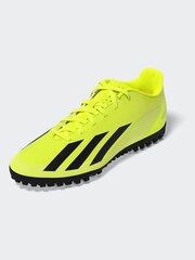adidas Yellow Performance X Crazyfast Club Turf Boots - Image 5 of 18