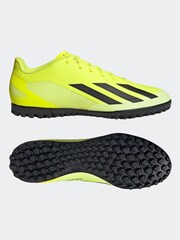 adidas Yellow Performance X Crazyfast Club Turf Boots - Image 6 of 18