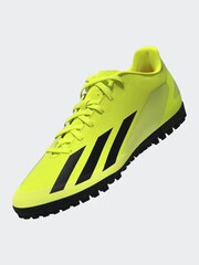 adidas Yellow Performance X Crazyfast Club Turf Boots - Image 8 of 18