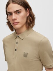 BOSS Beige Passenger Polo Shirt - Image 4 of 5