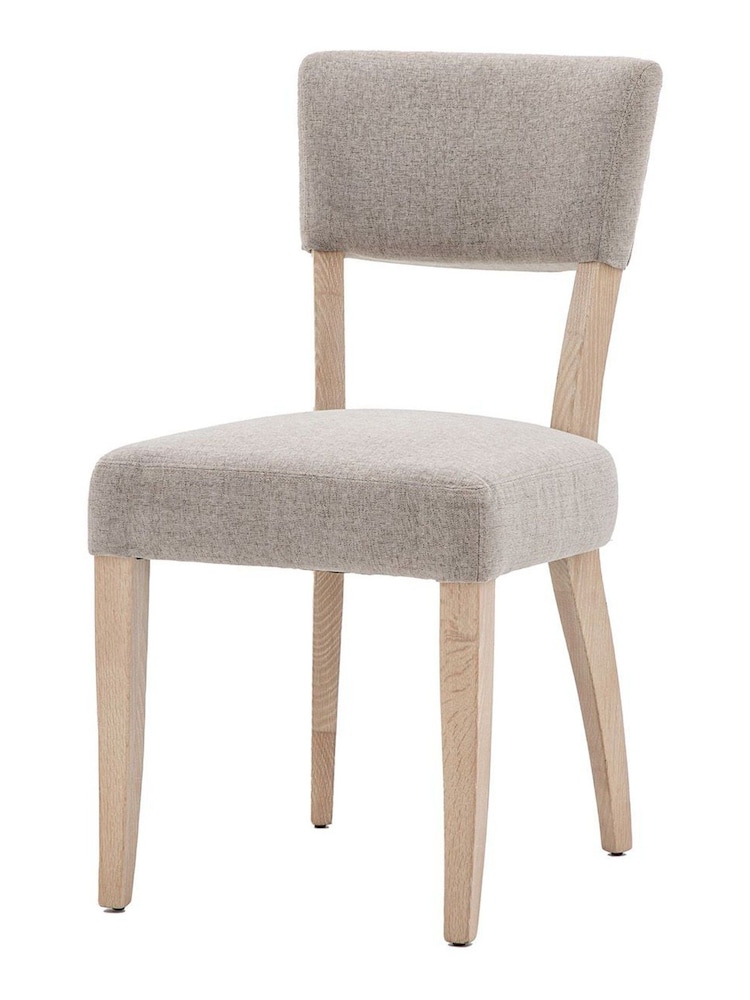 Gallery Home Natural Leroy Upholstered Dining Chair Set of 2 - Image 1 of 5