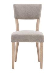 Gallery Home Natural Leroy Upholstered Dining Chair Set of 2 - Image 4 of 5