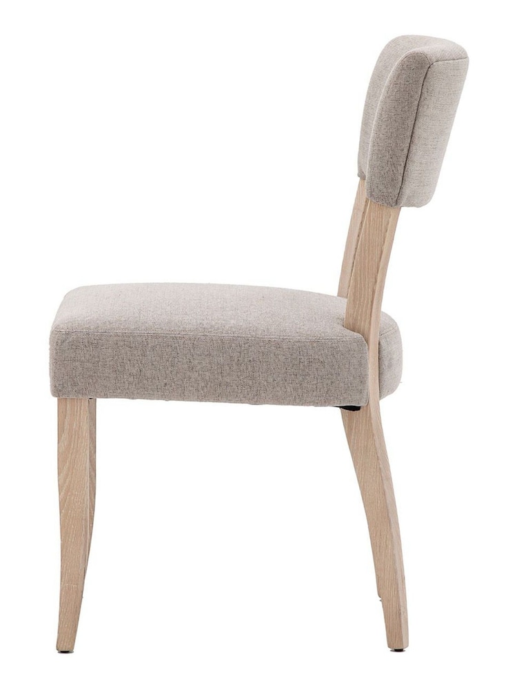 Gallery Home Natural Leroy Upholstered Dining Chair Set of 2 - Image 5 of 5